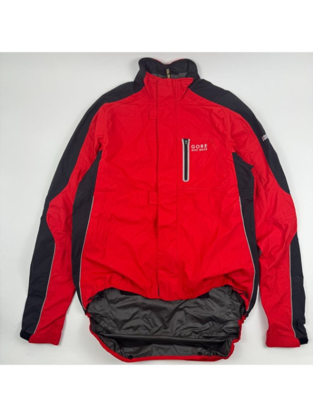 Gore Bike Wear Gore-Tex Paclite Cycling Windbreaker Jacket Men’s Size Large Red - Picture 2 of 16